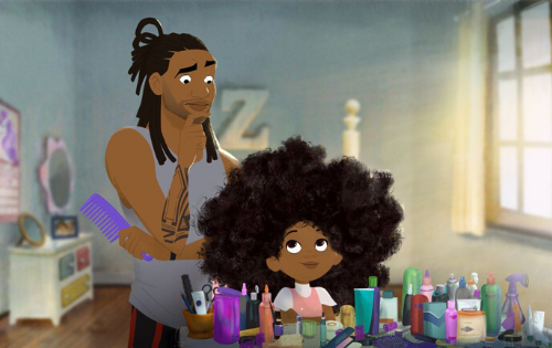 Hair Love: a animação da Sony que empodera garotas negras